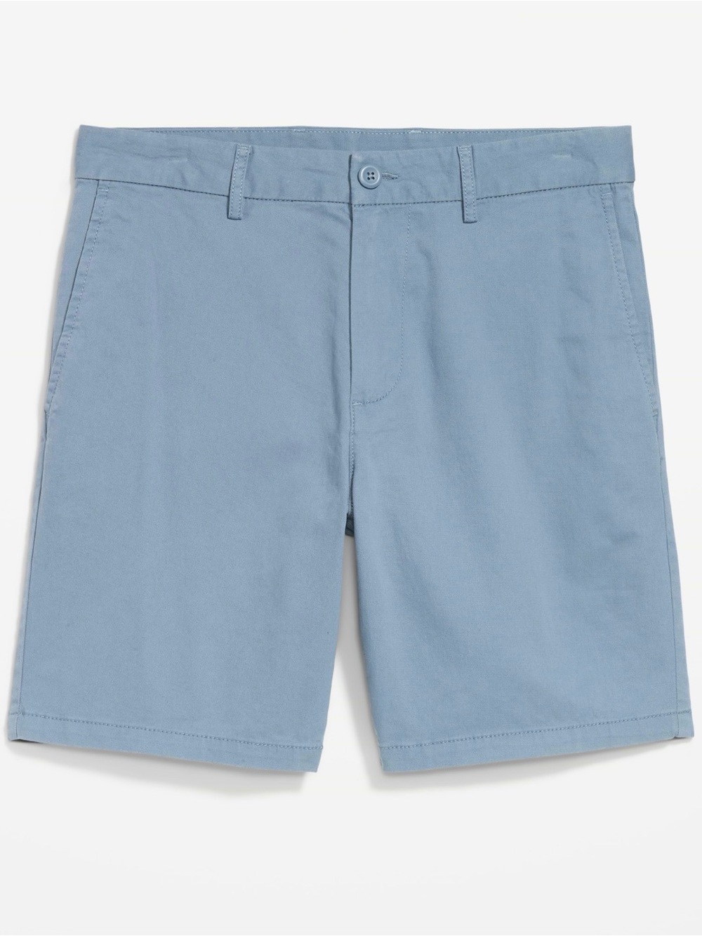 Old Navy Light Blue Flat-Front Men's Chino Shorts